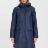 Vero Moda VMASTA COATED NOOS - Regenjacke / Wasserabweisende Jacke - Navy Blazer