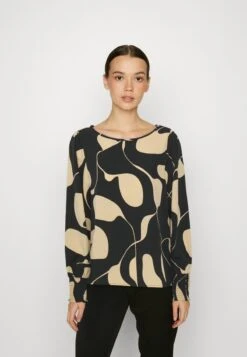 Vero Moda VMLYDIA SMOCK - Bluse - Black/lina -Vero Moda Verkäufe 366ce3aeda01452781d23b00333d38e2 1