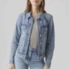 Vero Moda VMZORICA LS MIX NOOS - Jeansjacke - Light Blue Denim