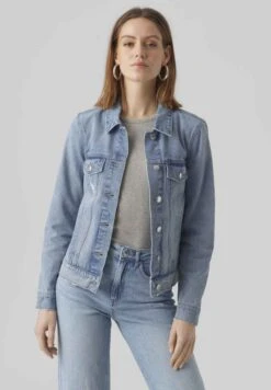 Vero Moda VMZORICA LS MIX NOOS - Jeansjacke - Light Blue Denim