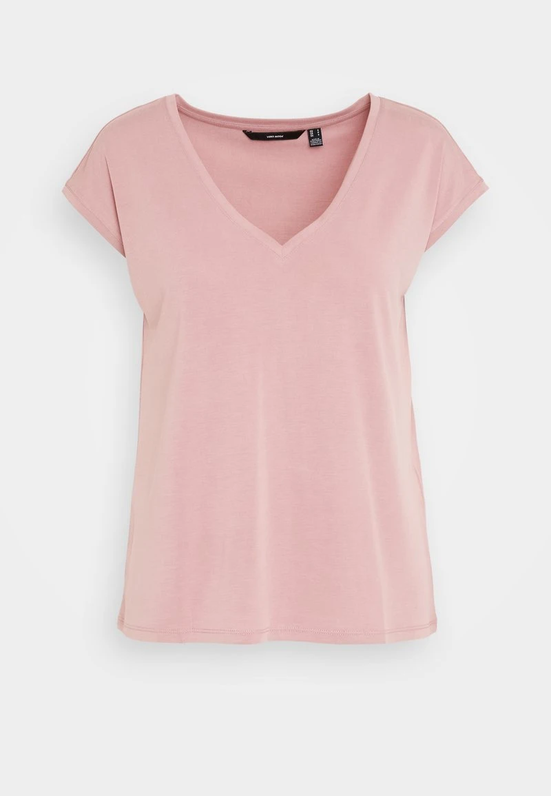 Vero Moda V-NECK - T-Shirt Basic - Nostalgia Rose 5 Vero Moda V-NECK - T-Shirt Basic - Nostalgia Rose – Bild 5