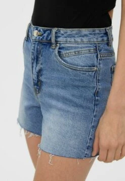 Vero Moda HIGH WAIST - Jeans Shorts - Blau -Vero Moda Verkäufe 3c8e7c2af4314c9091b6a4d0d470278c