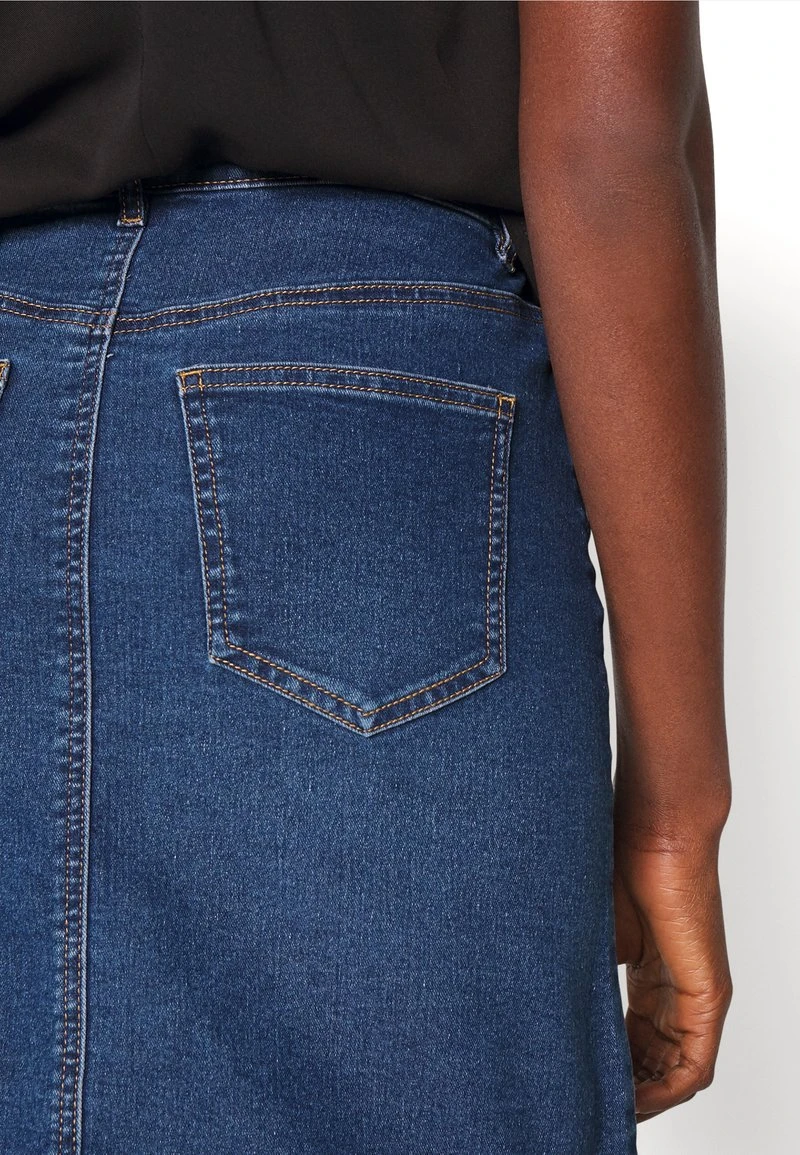Vero Moda Tall VMPETRA SHORT DENIM SKIRT - Jeansrock - Medium Blue Denim 4 Vero Moda Tall VMPETRA SHORT DENIM SKIRT - Jeansrock - Medium Blue Denim – Bild 4