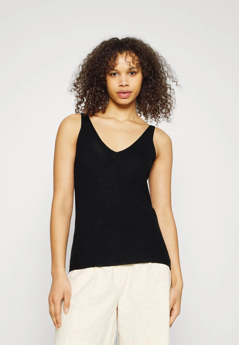 Vero Moda Tall VMNEWLEX SUN - Top - Black 1 Vero Moda Tall VMNEWLEX SUN - Top - Black