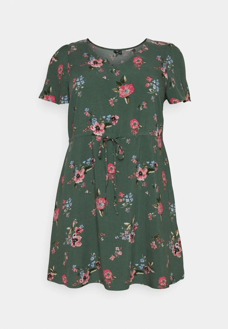 Vero Moda Curve VMEASY SHORT DRESS - Freizeitkleid - Laurel Wreath 5 Vero Moda Curve VMEASY SHORT DRESS - Freizeitkleid - Laurel Wreath – Bild 5