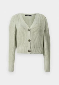 Vero Moda VMLEA V NECK CARDIGAN - Cardigan - Balsam Green -Vero Moda Verkäufe 4373dcd8a4d24926a364e464cd6daeb4