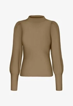 Vero Moda HIGH NECK - Strickpullover - Cerulean -Vero Moda Verkäufe 460fca69b0ed4db08ef29489a41c647a