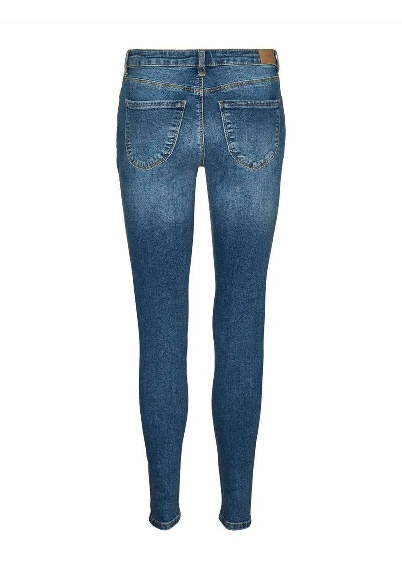 Vero Moda LOW RISE - Jeans Skinny Fit - Medium Blue Denim 6 Vero Moda LOW RISE - Jeans Skinny Fit - Medium Blue Denim – Bild 6