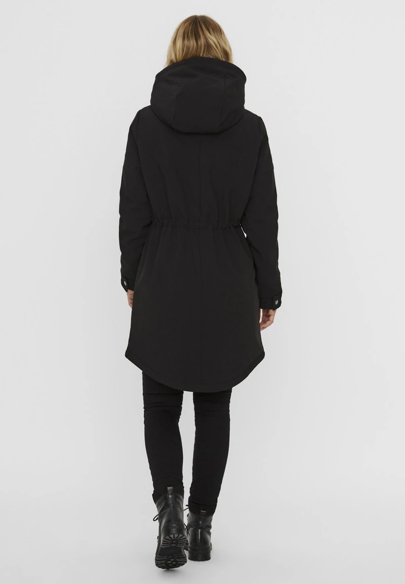 Vero Moda VMCLEANMILA - Wintermantel - Black 3 Vero Moda VMCLEANMILA - Wintermantel - Black – Bild 3