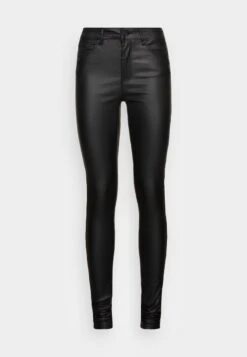 Vero Moda Tall VMSEVEN SMOOTH PANT - Stoffhose - Black