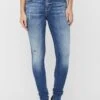 Vero Moda VMLUX - Jeans Skinny Fit - Medium Blue Denim