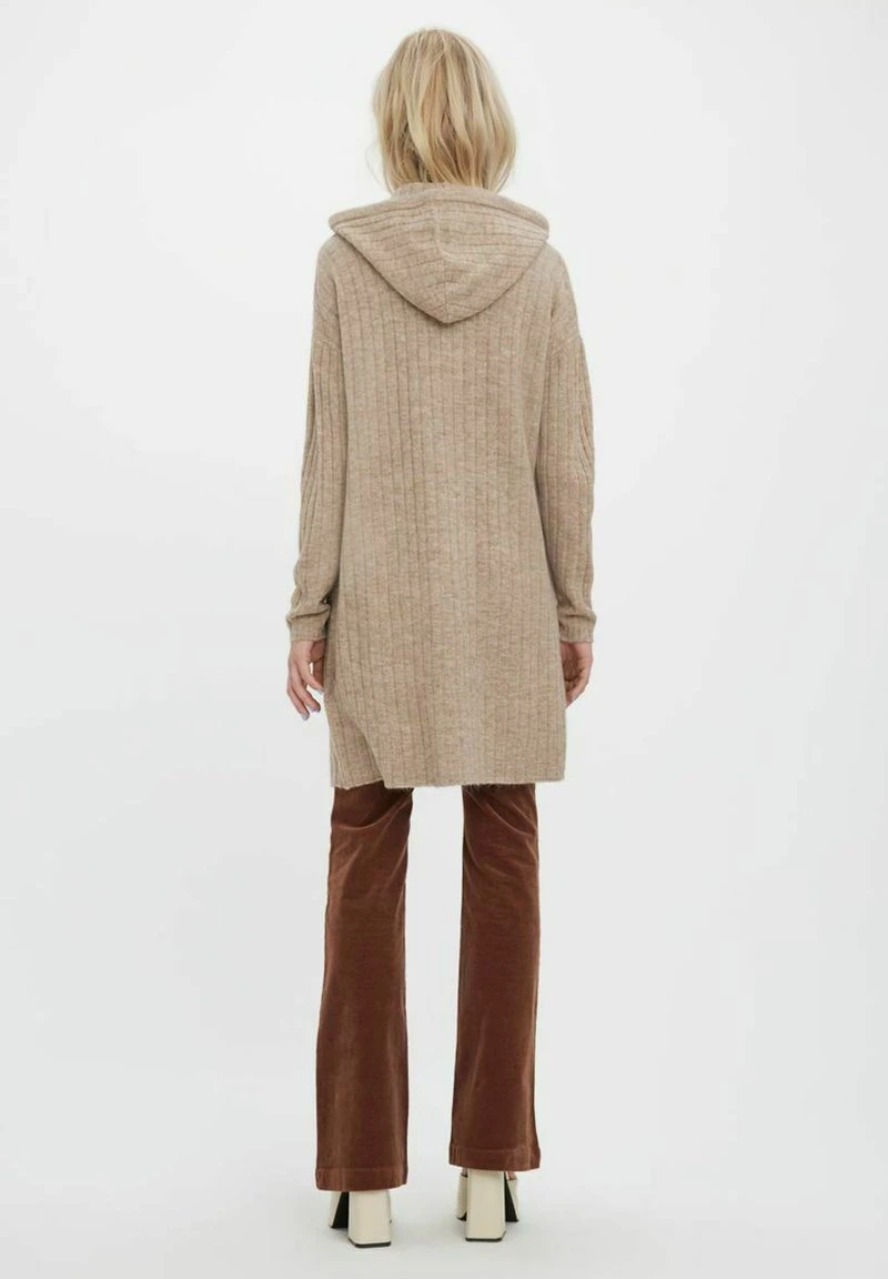 Vero Moda OPEN - Strickjacke - Silver Mink 3 Vero Moda OPEN - Strickjacke - Silver Mink – Bild 3