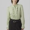 Vero Moda Hemdbluse - Reseda