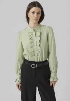 Vero Moda Hemdbluse - Reseda