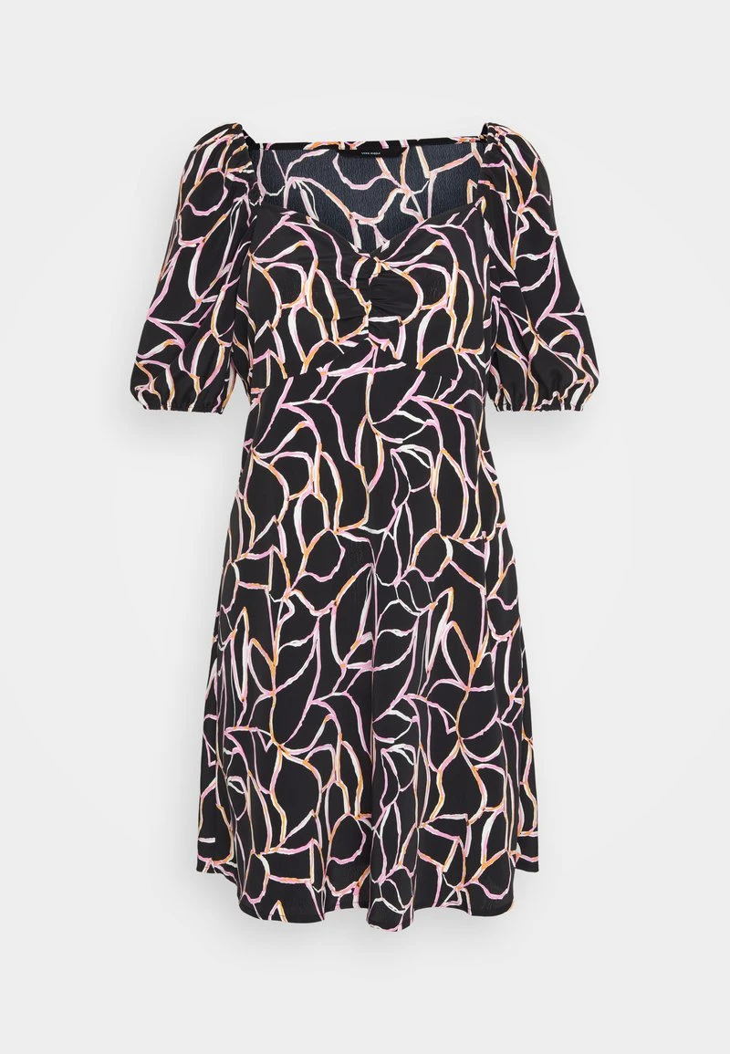 Vero Moda VMNYA CATCH SHORT FLARE DRESS - Freizeitkleid - Black/nina 5 Vero Moda VMNYA CATCH SHORT FLARE DRESS - Freizeitkleid - Black/nina – Bild 5