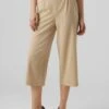 Vero Moda VMCOOKIE CULOTTE - Stoffhose - Irish Cream
