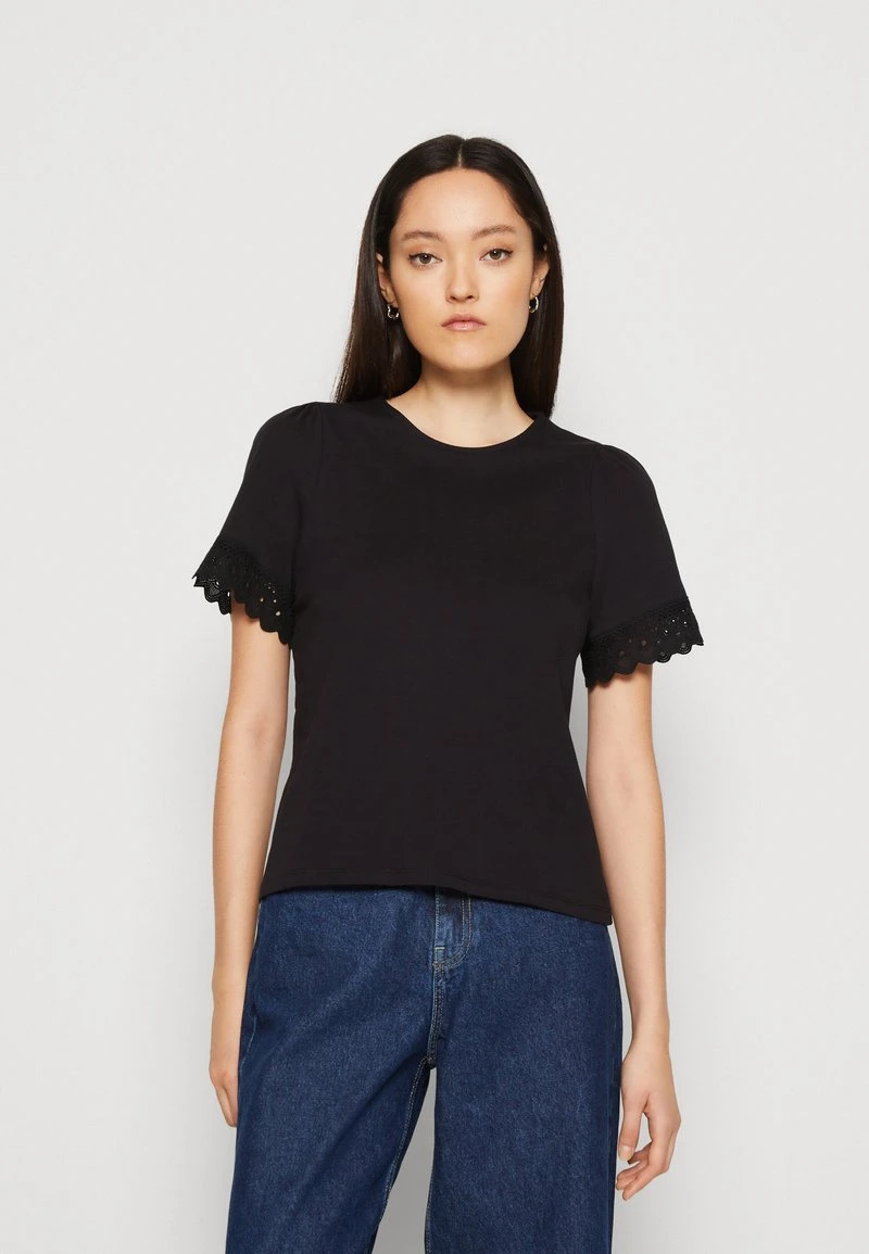 Vero Moda VMPANNA GLENN - T-Shirt Print - Black 1 Vero Moda VMPANNA GLENN - T-Shirt Print - Black