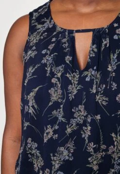 Vero Moda Curve VMSMILLA - Bluse - Navy Blazer/vega 10 Vero Moda Curve VMSMILLA - Bluse - Navy Blazer/vega -Vero Moda Verkäufe 58ea5243f3ab43faae5de963c45fe699