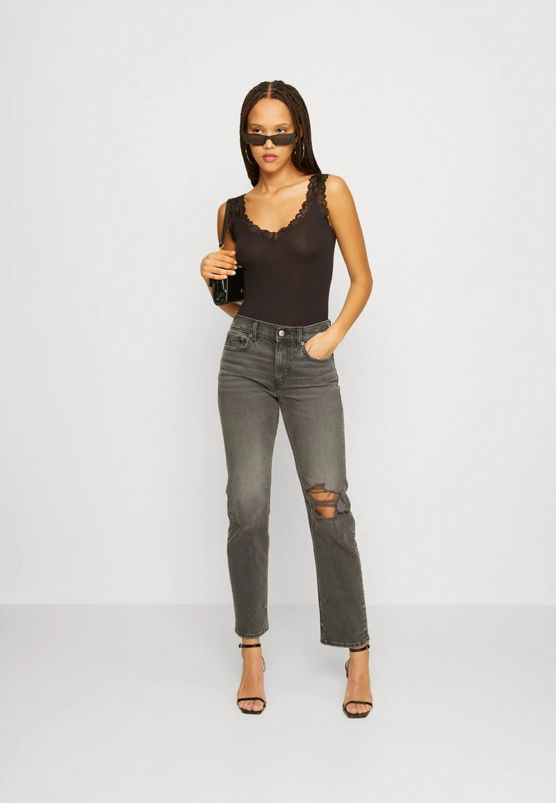 Vero Moda VMROSA - Top - Black 2 Vero Moda VMROSA - Top - Black – Bild 2