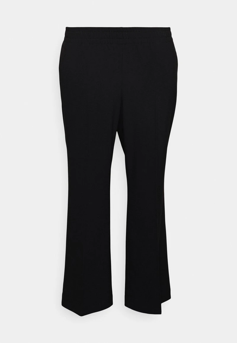 Vero Moda Curve VMSADIASUI WIDE SOLID PANT - Stoffhose - Black 4 Vero Moda Curve VMSADIASUI WIDE SOLID PANT - Stoffhose - Black – Bild 4