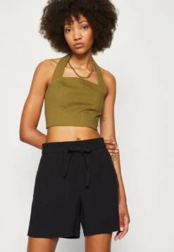 Vero Moda VMCARMEN LOOSE - Shorts - Black -Vero Moda Verkäufe 5afb12c753bf4b4e9887675a9e7ab946