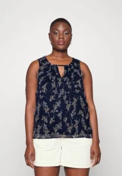 Vero Moda Curve VMSMILLA - Bluse - Navy Blazer/vega