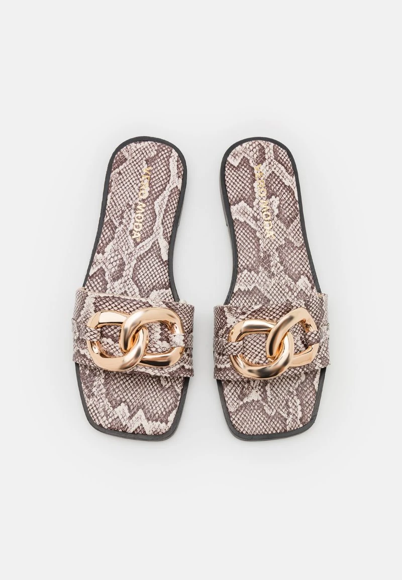 Vero Moda VMMOLINA - Pantolette Flach - Oatmeal 6 Vero Moda VMMOLINA - Pantolette Flach - Oatmeal – Bild 6