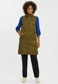 Vero Moda OHNE ÄRMEL - Weste - Olive -Vero Moda Verkäufe 5e9652dffed14bd683e3c0a37171f58b 1