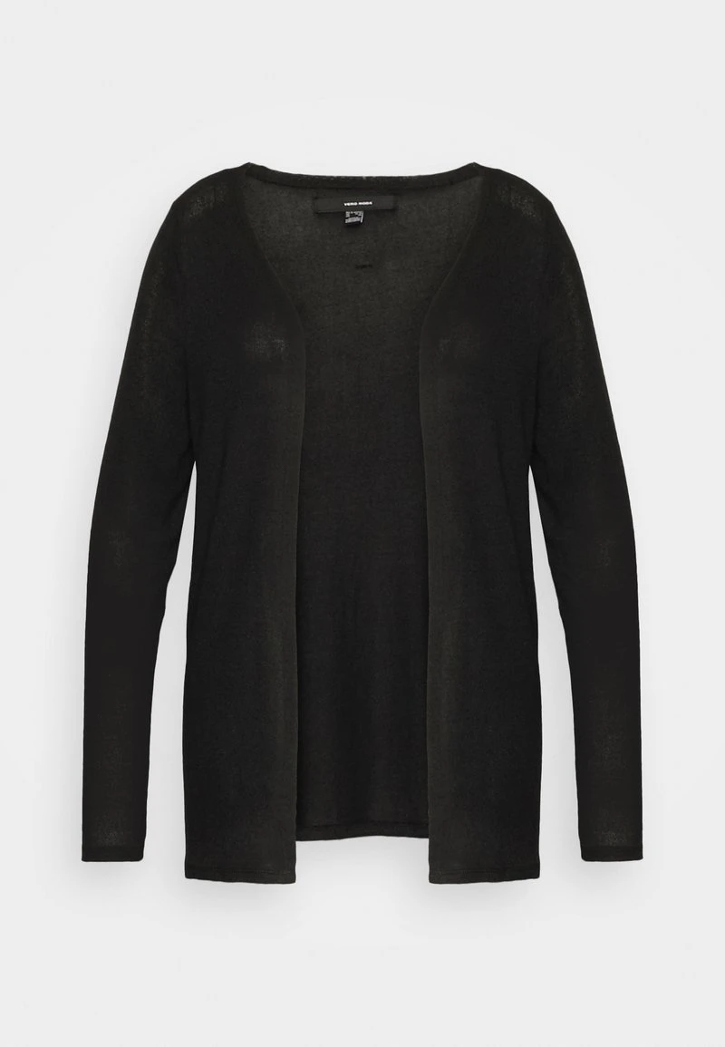 Vero Moda Curve VMBRIANNA CARDIGAN - Strickjacke - Black 1 Vero Moda Curve VMBRIANNA CARDIGAN - Strickjacke - Black