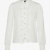 Vero Moda GERÜSCHTES - Hemdbluse - Snow White