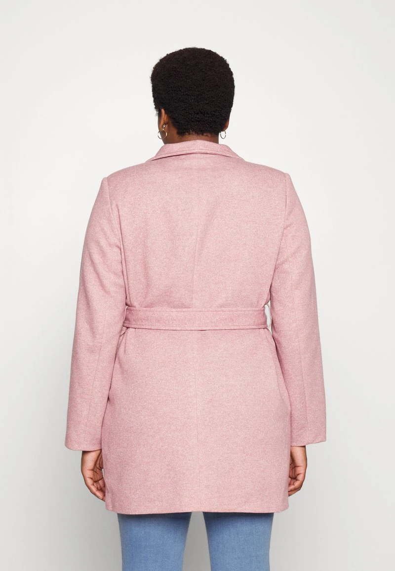 Vero Moda Curve VMVERODONAVIVIAN COAT CURVE - Klassischer Mantel - Nostalgia Rose/melange 3 Vero Moda Curve VMVERODONAVIVIAN COAT CURVE - Klassischer Mantel - Nostalgia Rose/melange – Bild 3
