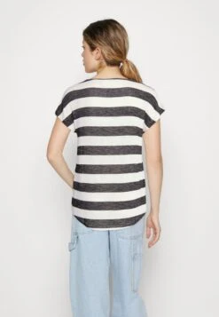Vero Moda VMWIDE STRIPE - T-Shirt Print - Snow White/black -Vero Moda Verkäufe 6336948ea77146df9c23bb2125f1ec9e