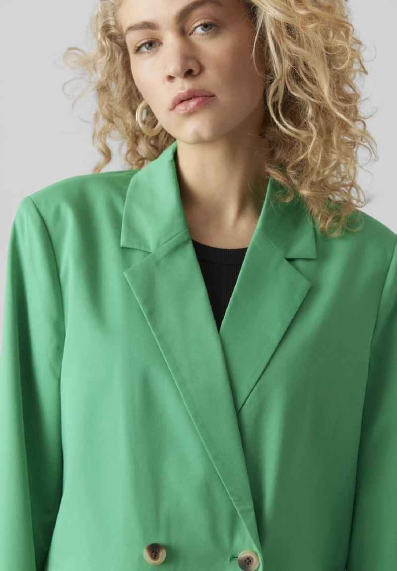 Vero Moda RIKABERTA - Kurzmantel - Bright Green 4 Vero Moda RIKABERTA - Kurzmantel - Bright Green – Bild 4