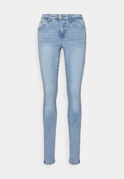Vero Moda Tall VMTANYA PIPING - Jeans Skinny Fit - Light Blue Denim -Vero Moda Verkäufe 66310f5a21e348abbbe1164cf2a548cc