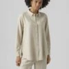 Vero Moda WVN GA NOOS - Hemdbluse - Silver Lining