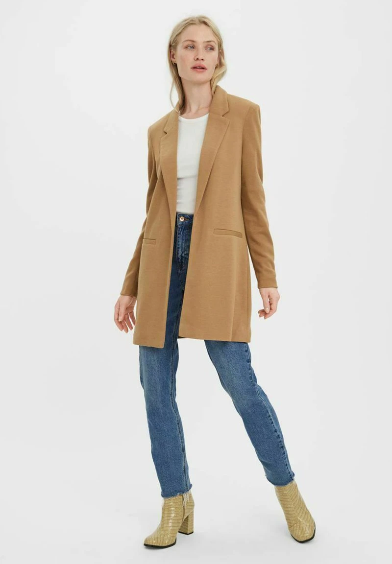 Vero Moda VMVERINA LONG - Kurzmantel - Tigers Eye 2 Vero Moda VMVERINA LONG - Kurzmantel - Tigers Eye – Bild 2