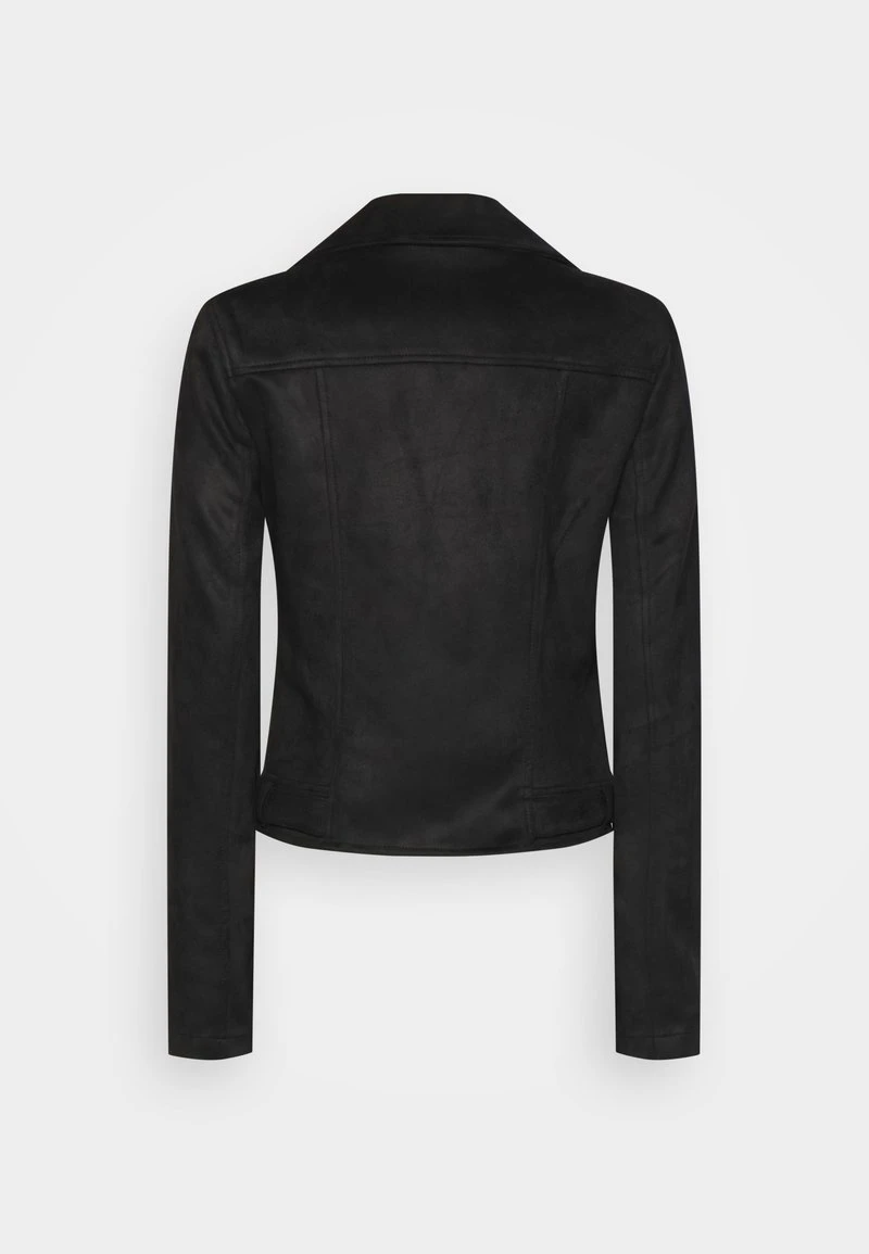 Vero Moda Tall VMJOSE SHORT JACKET - Kunstlederjacke - Black 2 Vero Moda Tall VMJOSE SHORT JACKET - Kunstlederjacke - Black – Bild 2