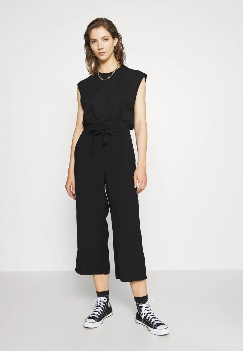 Vero Moda VMEMILY CULOTTE PANT - Stoffhose - Black 2 Vero Moda VMEMILY CULOTTE PANT - Stoffhose - Black – Bild 2