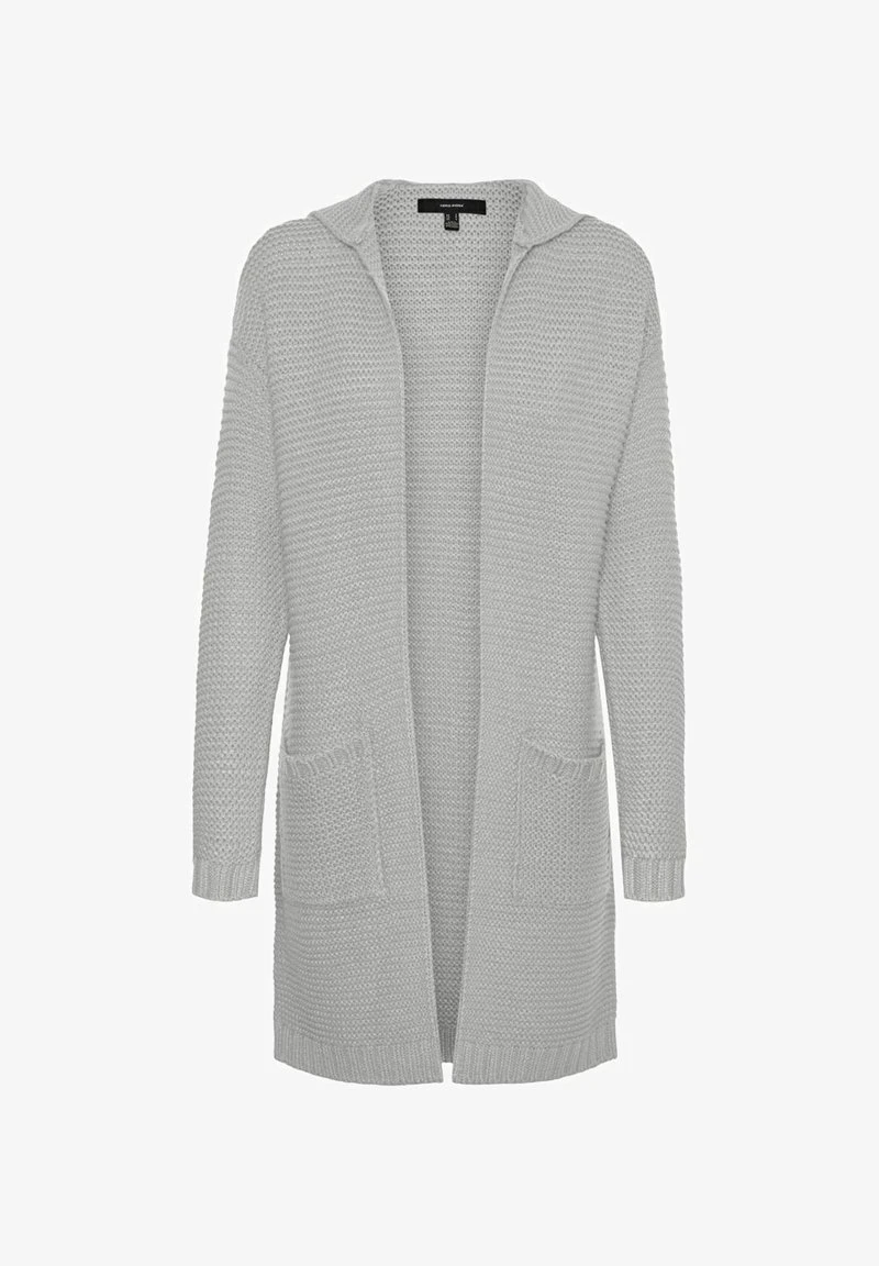 Vero Moda LONGLINE - Strickjacke - Light Grey Melange 5 Vero Moda LONGLINE - Strickjacke - Light Grey Melange – Bild 5