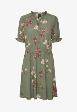 Vero Moda V-AUSSCHNITT - Blusenkleid - Chinois Green -Vero Moda Verkäufe 693e294fac5d4096b1ce9d6e927e9a97