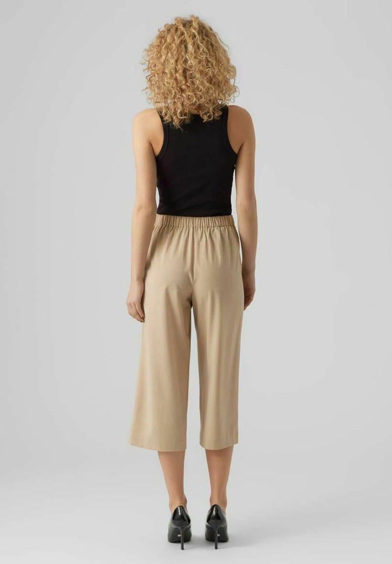 Vero Moda VMCOOKIE CULOTTE - Stoffhose - Irish Cream 3 Vero Moda VMCOOKIE CULOTTE - Stoffhose - Irish Cream – Bild 3