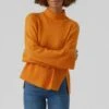 Vero Moda Strickpullover - Orange Pepper