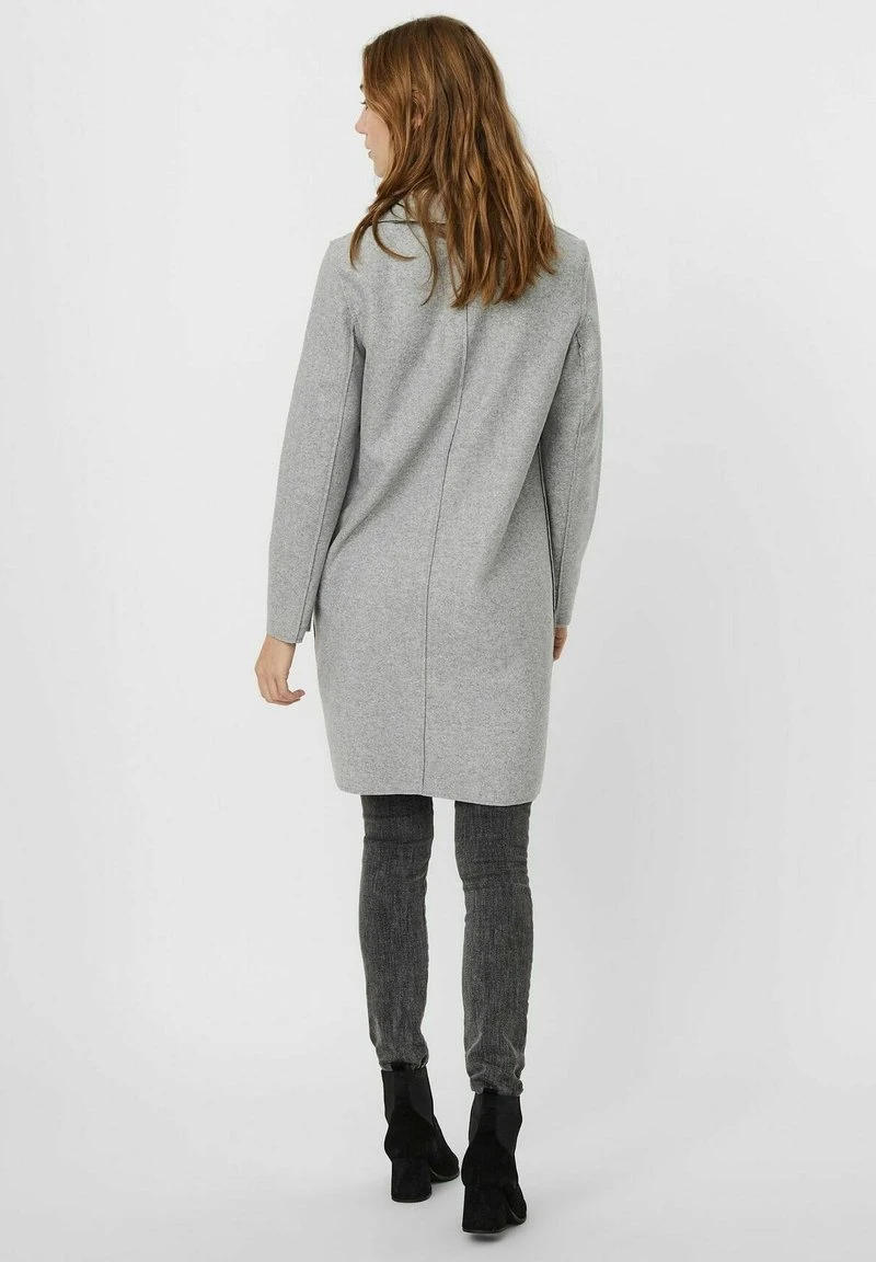 Vero Moda KLASSISCHER ELEGANTE OHNE KAPUZE VMPAULA - Kurzmantel - Grau 3 Vero Moda KLASSISCHER ELEGANTE OHNE KAPUZE VMPAULA - Kurzmantel - Grau – Bild 3