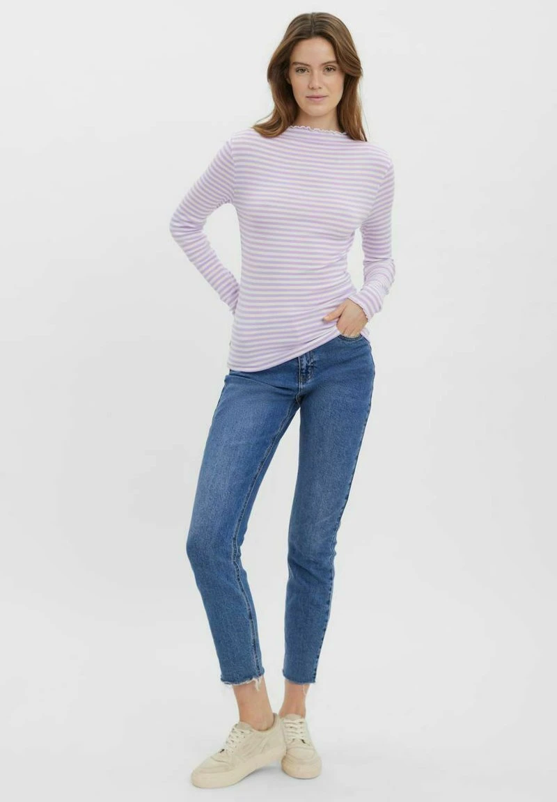 Vero Moda HIGH NECK - Langarmshirt - Lavendula 2 Vero Moda HIGH NECK - Langarmshirt - Lavendula – Bild 2