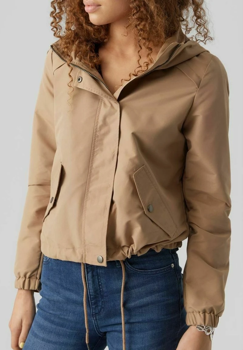 Vero Moda Petite VMZOA - Windbreaker - Tan 4 Vero Moda Petite VMZOA - Windbreaker - Tan – Bild 4