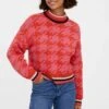 Vero Moda Strickpullover - Red