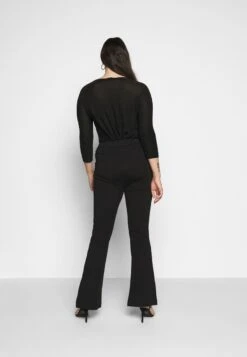 Vero Moda Curve VMKAMMA PANT - Stoffhose - Black -Vero Moda Verkäufe 702d3cd711914e4c88e8dbe9342852f7