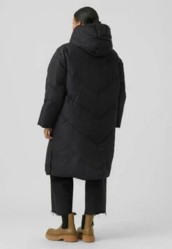 Vero Moda Curve Wintermantel - Black -Vero Moda Verkäufe 706638f163334eeabd9114d0846d42f2