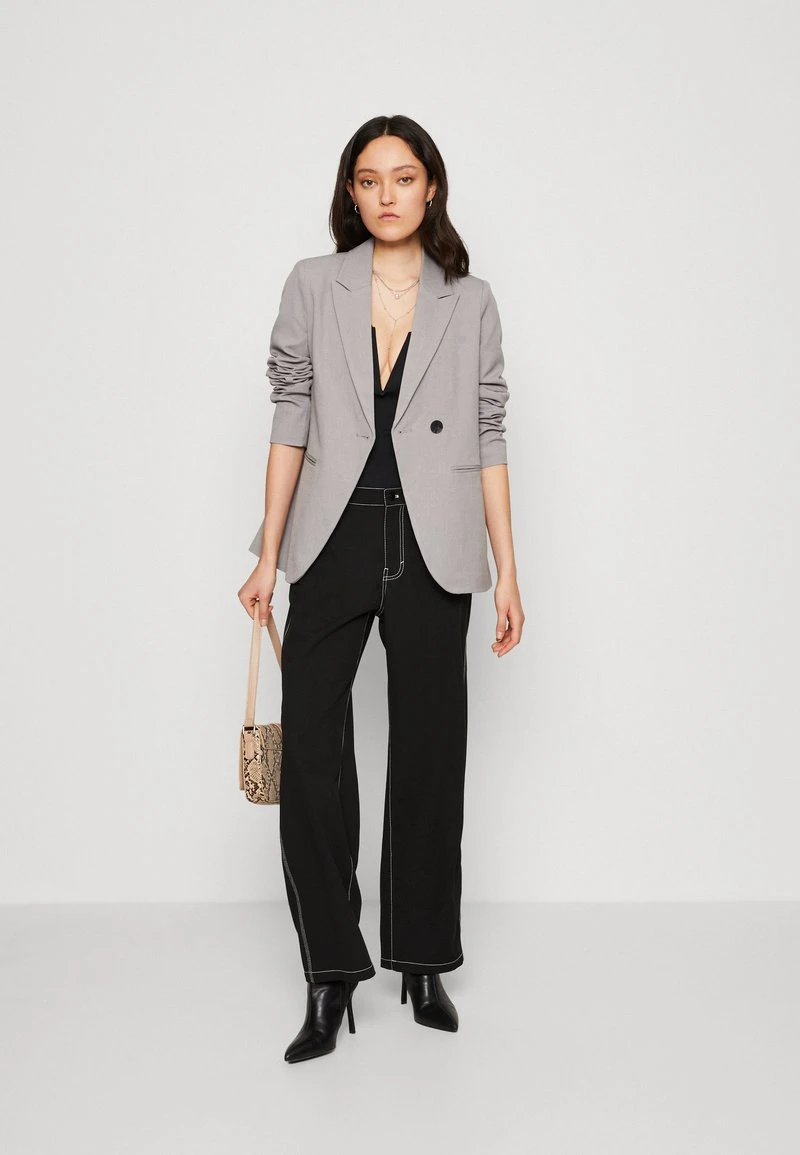 Vero Moda VMRIELOA FITTED - Blazer - Light Grey Melange 2 Vero Moda VMRIELOA FITTED - Blazer - Light Grey Melange – Bild 2