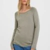 Vero Moda VMNELLIE GLORY - Langarmshirt - Laurel Oak